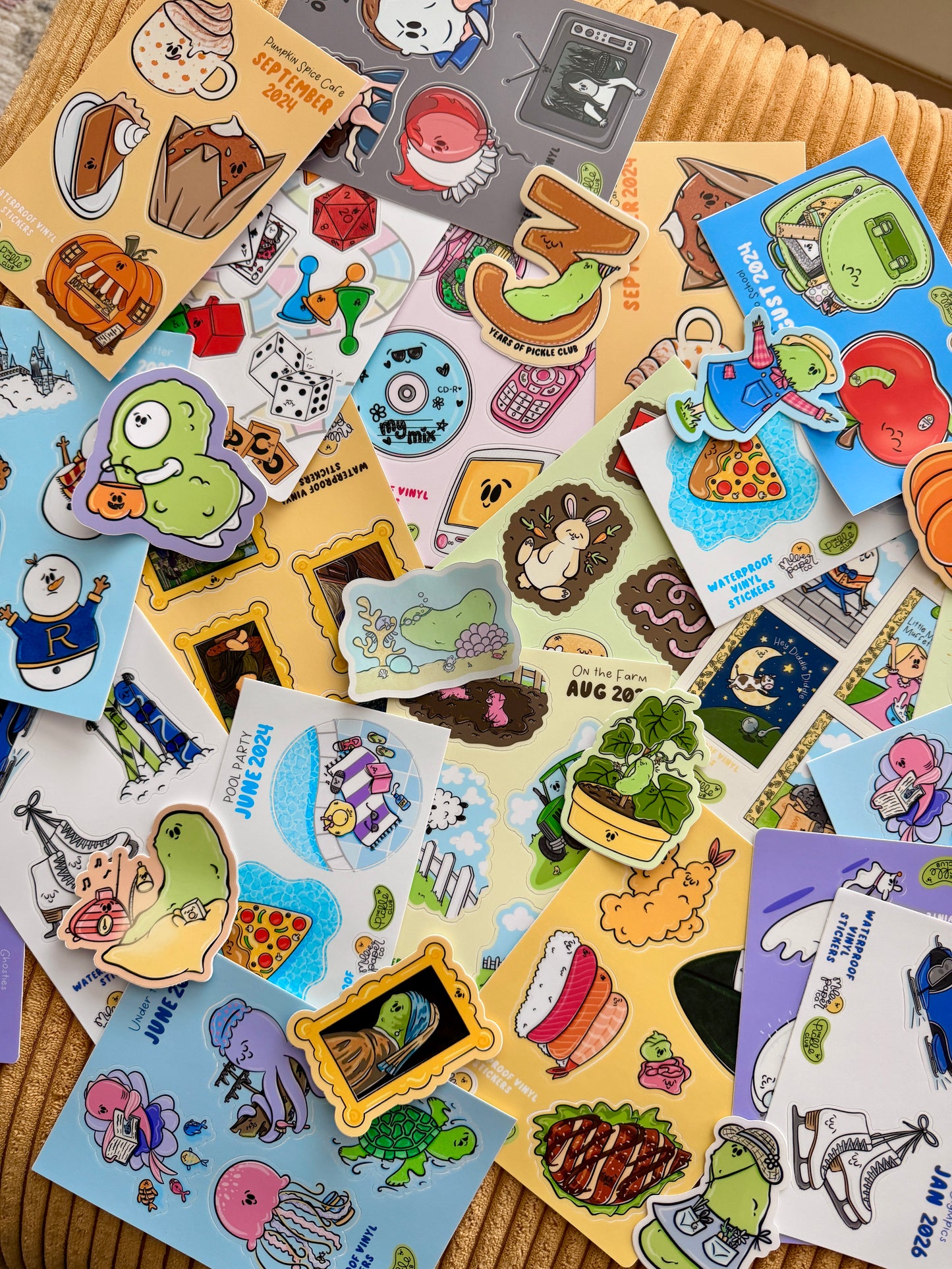 Vinyl Sticker Sheet Mystery Bags!