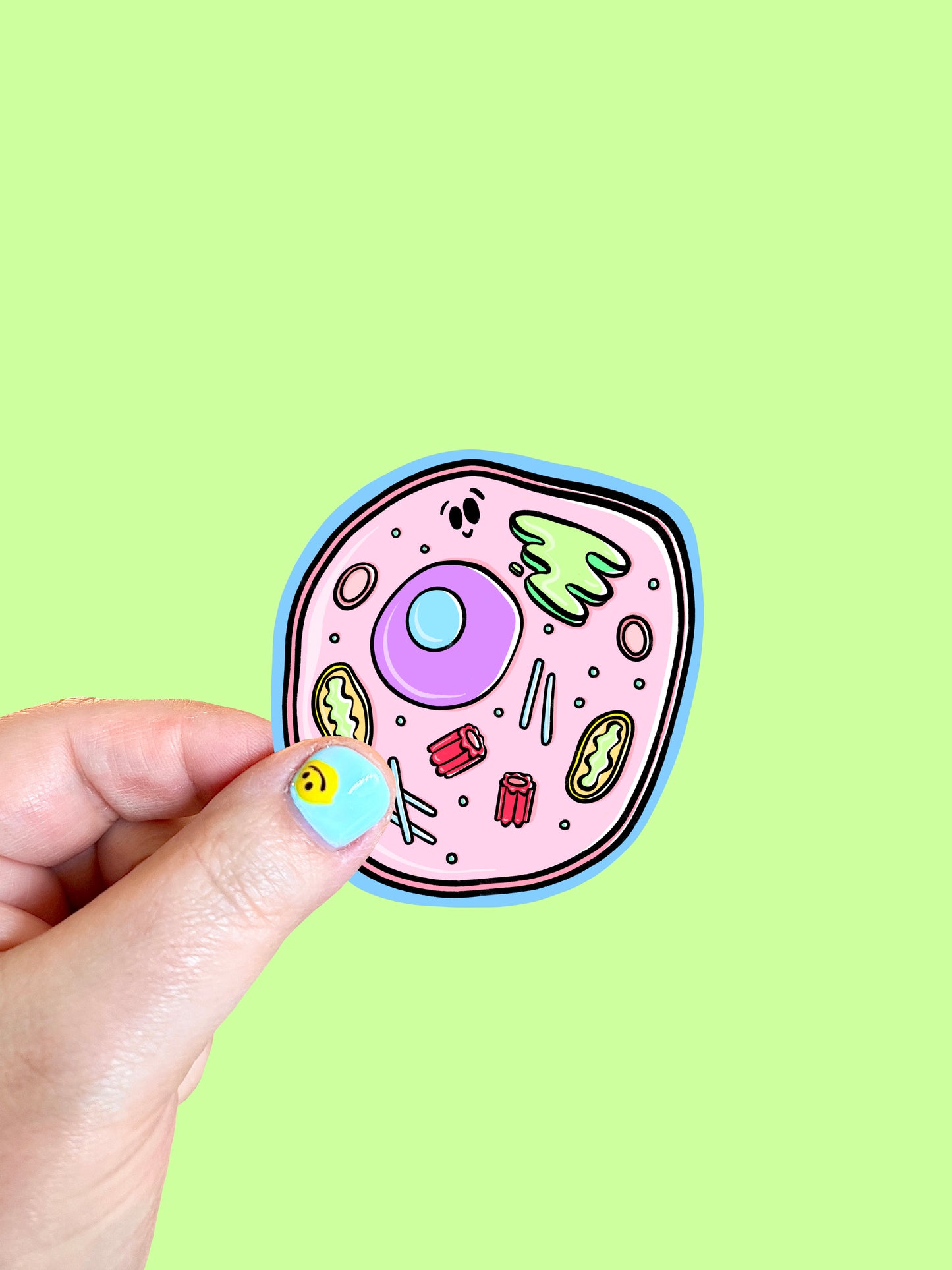 Cell Vinyl Sticker