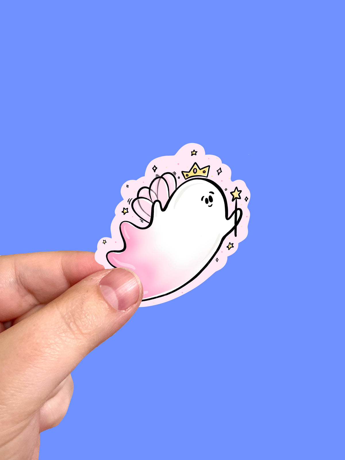 Fairy Ghost Vinyl Sticker