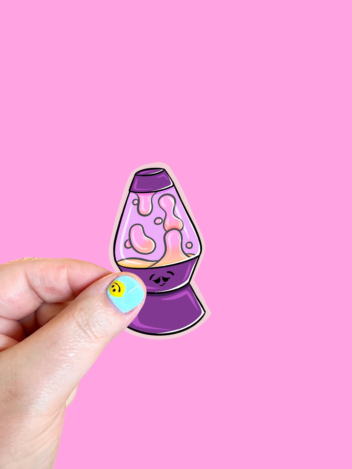 Lava Lamp Vinyl Sticker