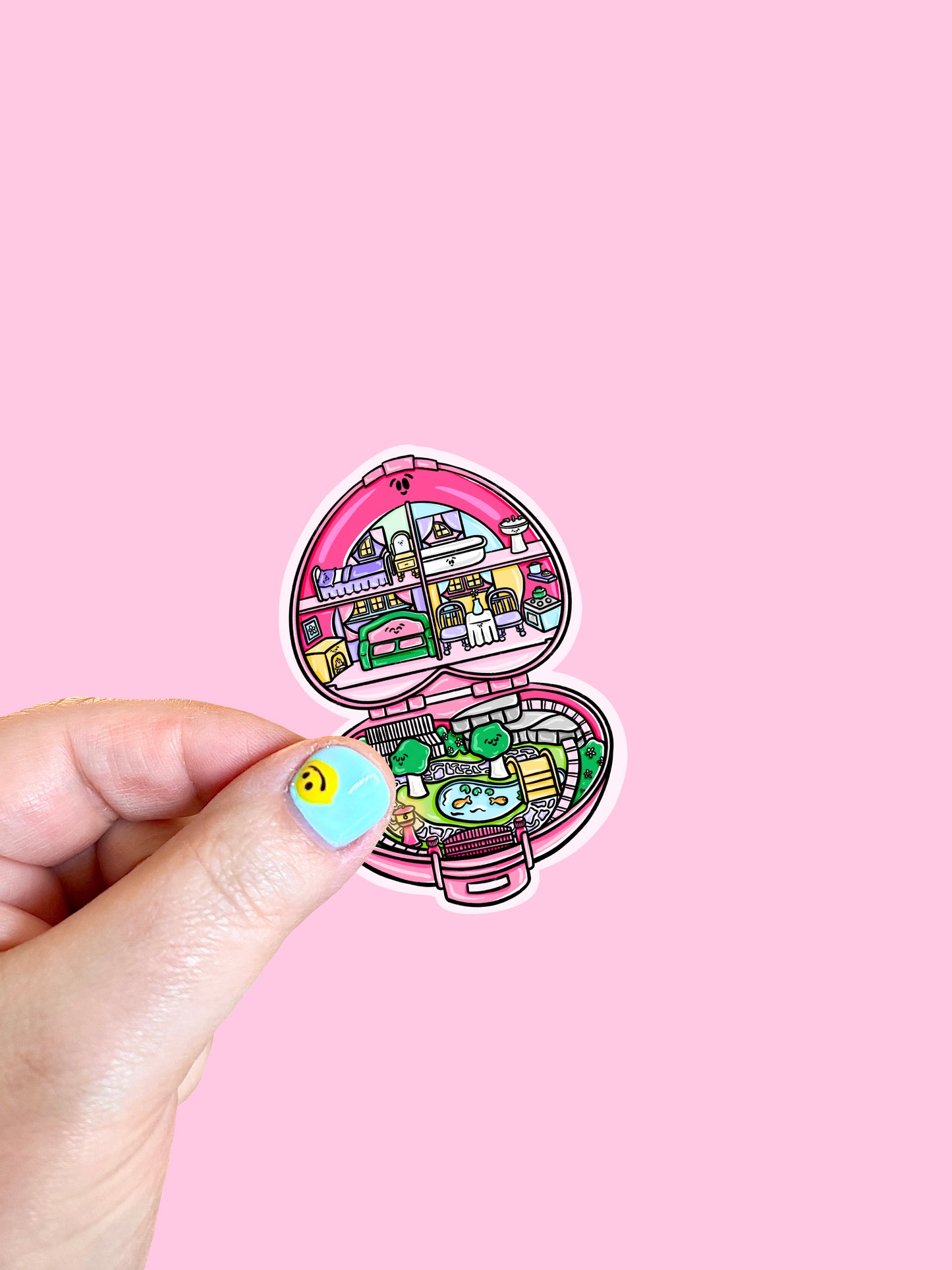 Millie Pocket Vinyl Sticker