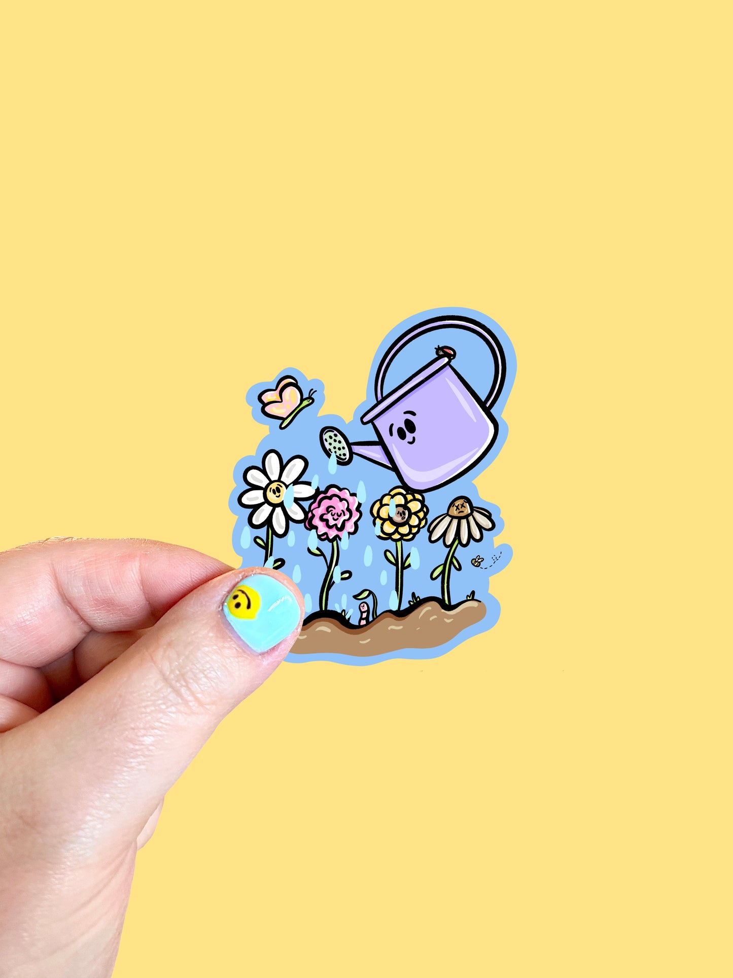 Spring Flowers Vinyl Sticker
