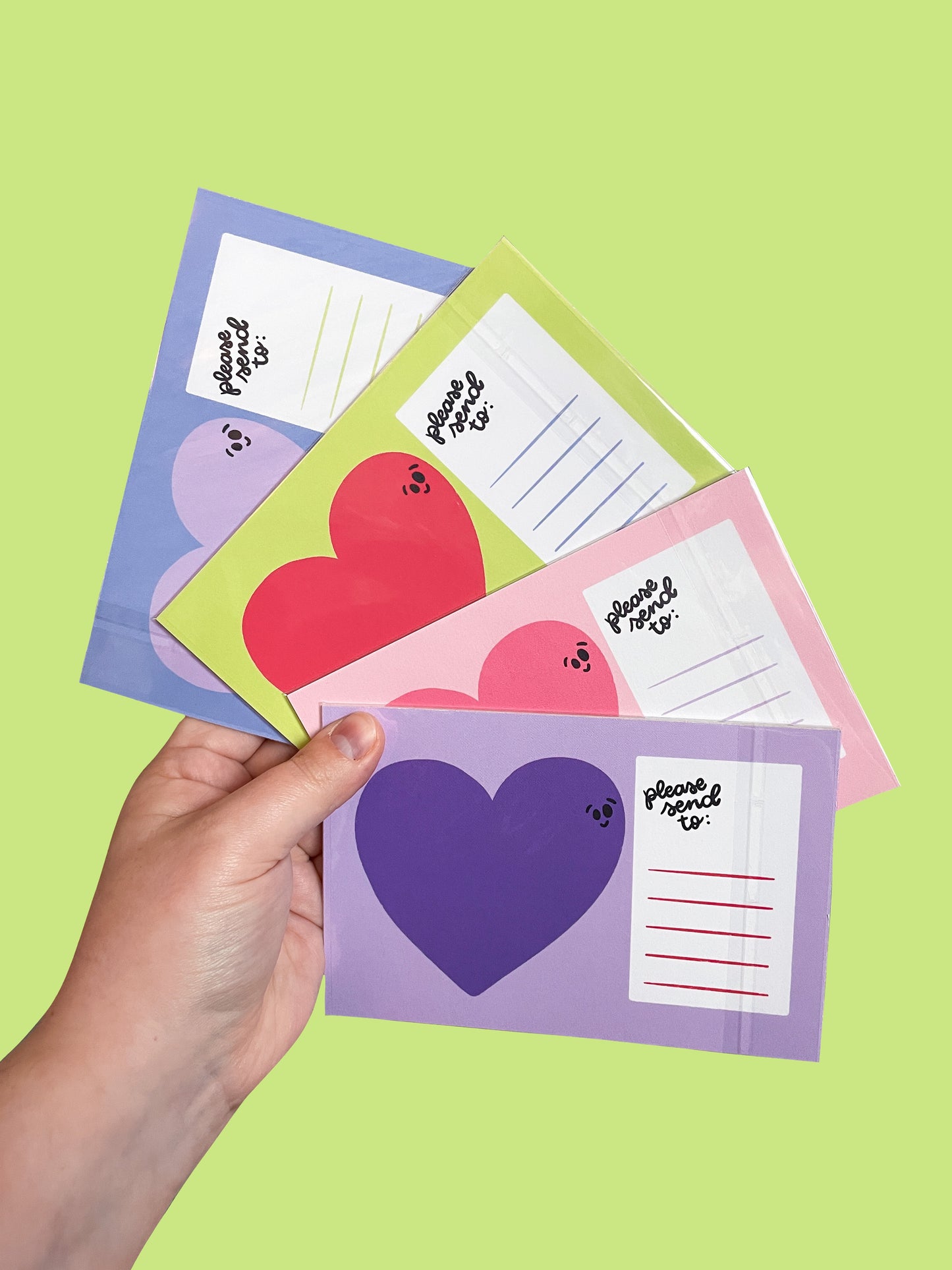 Luv Bugs Postcard Set