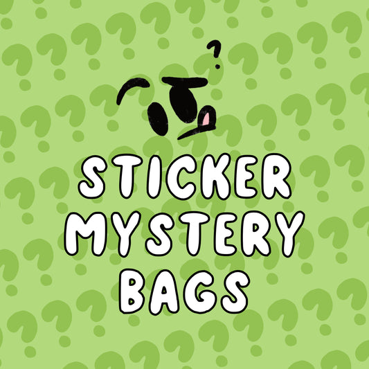 Vinyl Sticker Sheet Mystery Bags!