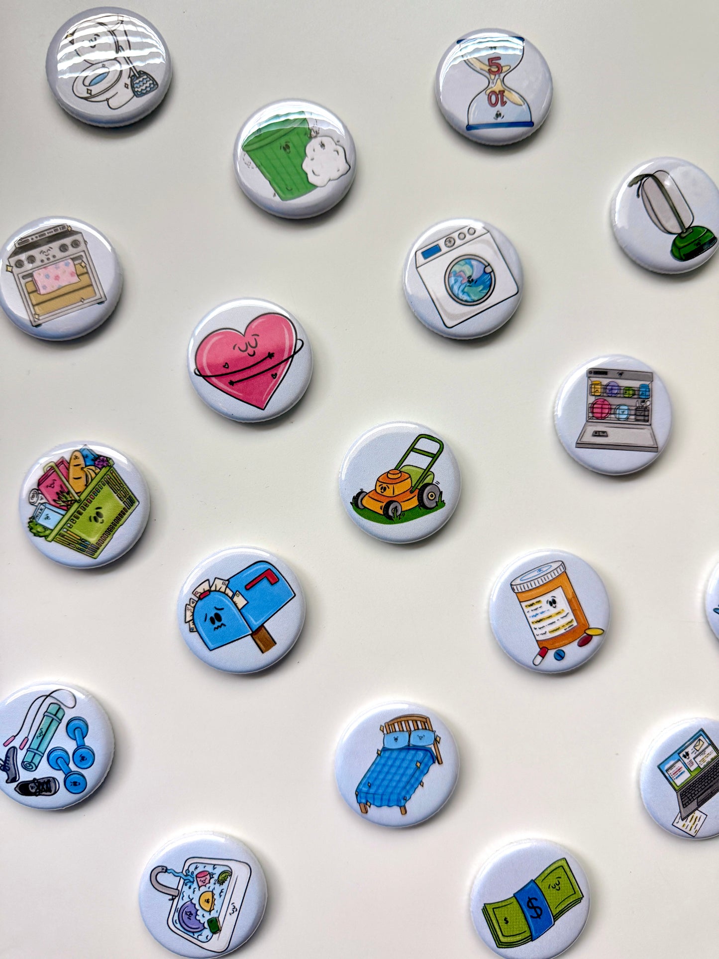 Tax/Accountant Appointment Button Calendar Magnet