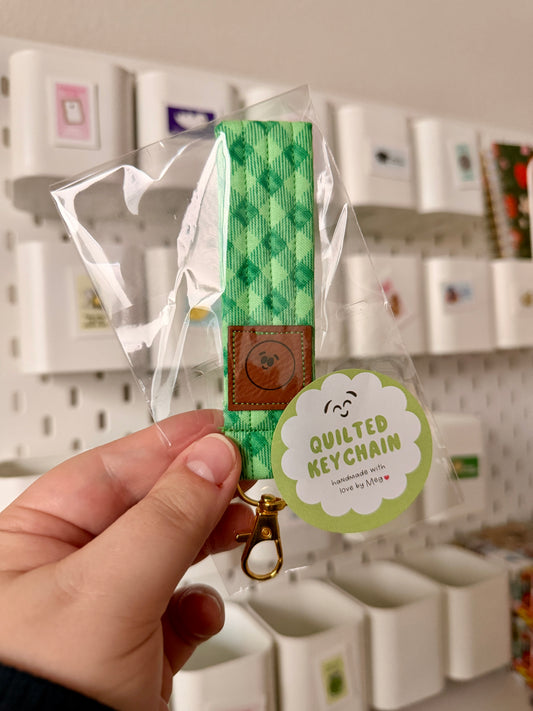 Quilted Keychain