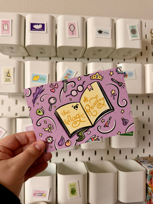 The Magic of Reading Art Print