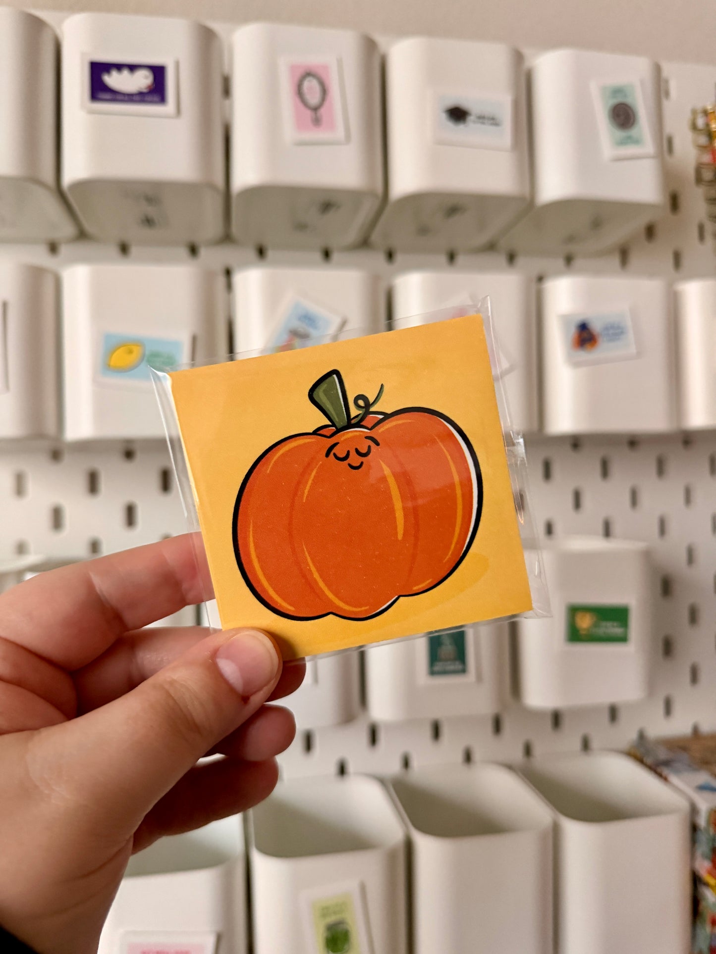Pumpkin Post-It Notepad