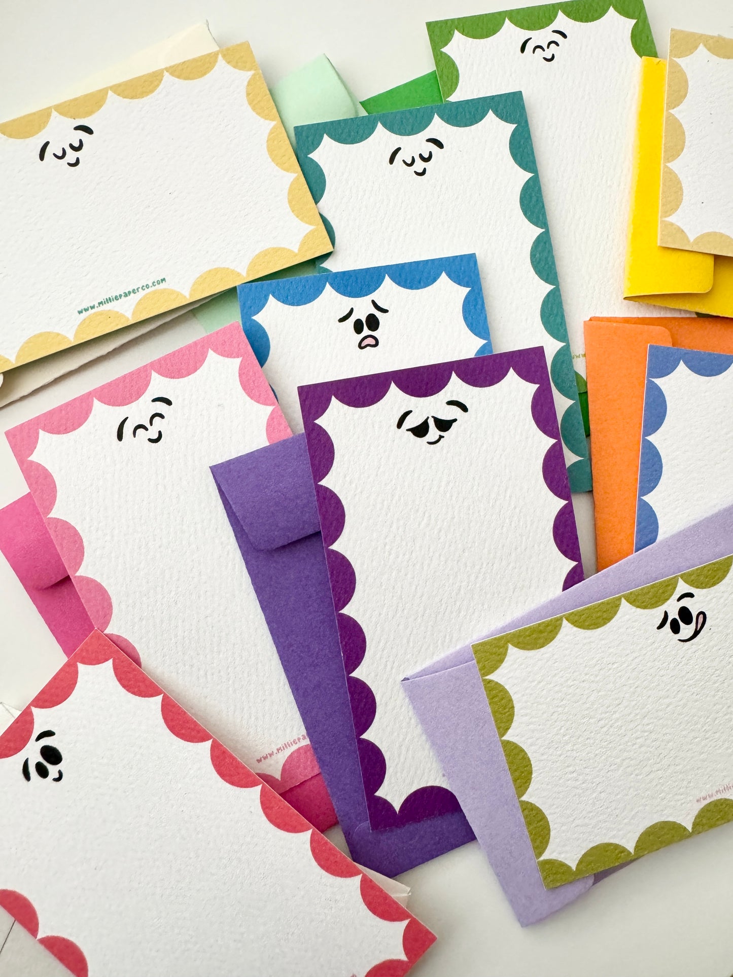 NO ENVELOPES Mini Cards Set