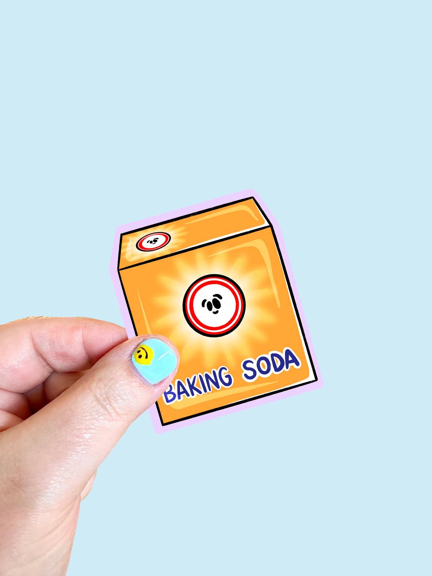 Baking Soda Vinyl Sticker