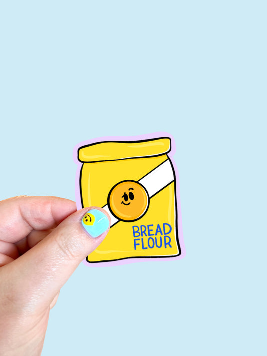 Bread Flour Vinyl Sticker