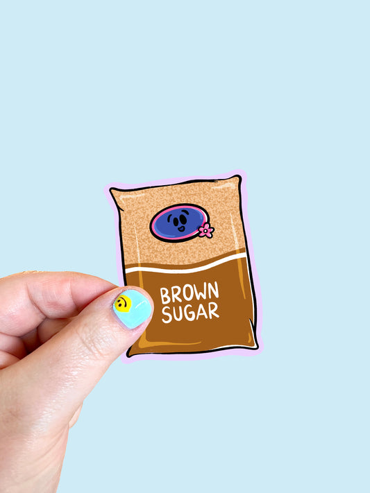 Brown Sugar Vinyl Sticker