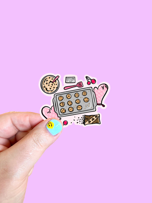 Cookie Tray Vinyl Sticker