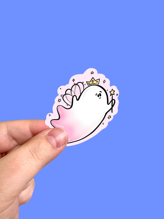 Fairy Ghost Vinyl Sticker