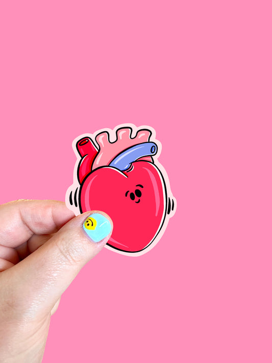 Heart Vinyl Sticker