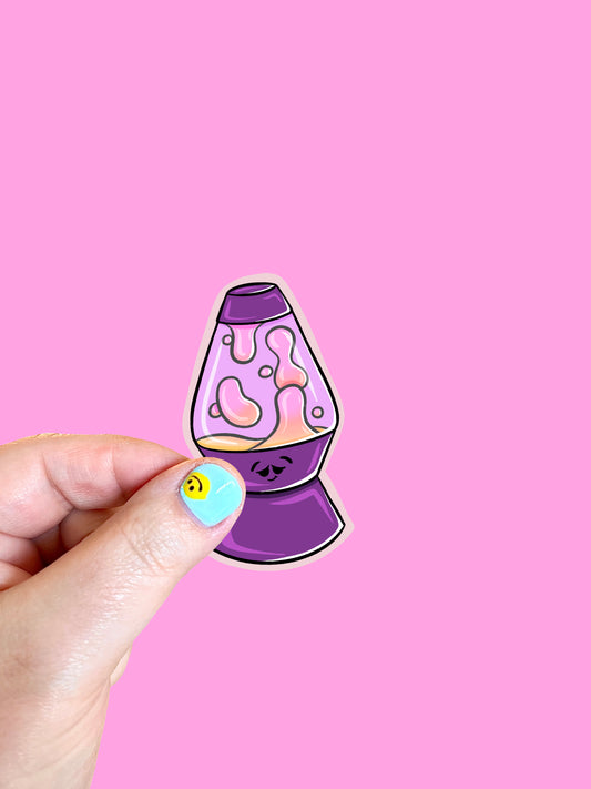 Lava Lamp Vinyl Sticker