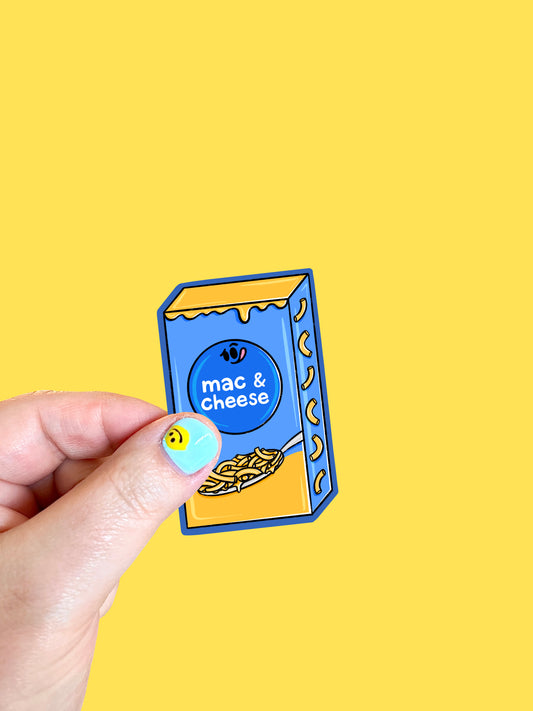 Mac and Cheese Vinyl Sticker
