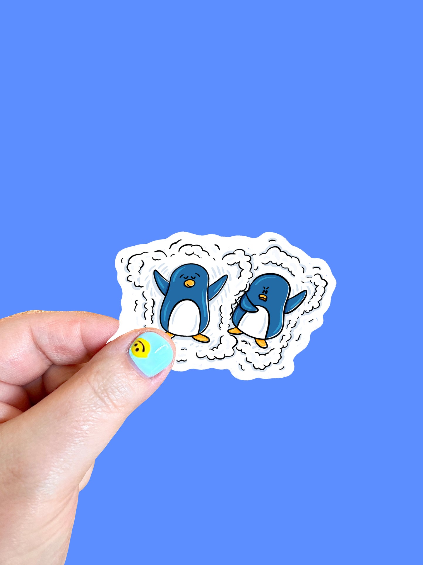 Snowangel Penguins Vinyl Sticker