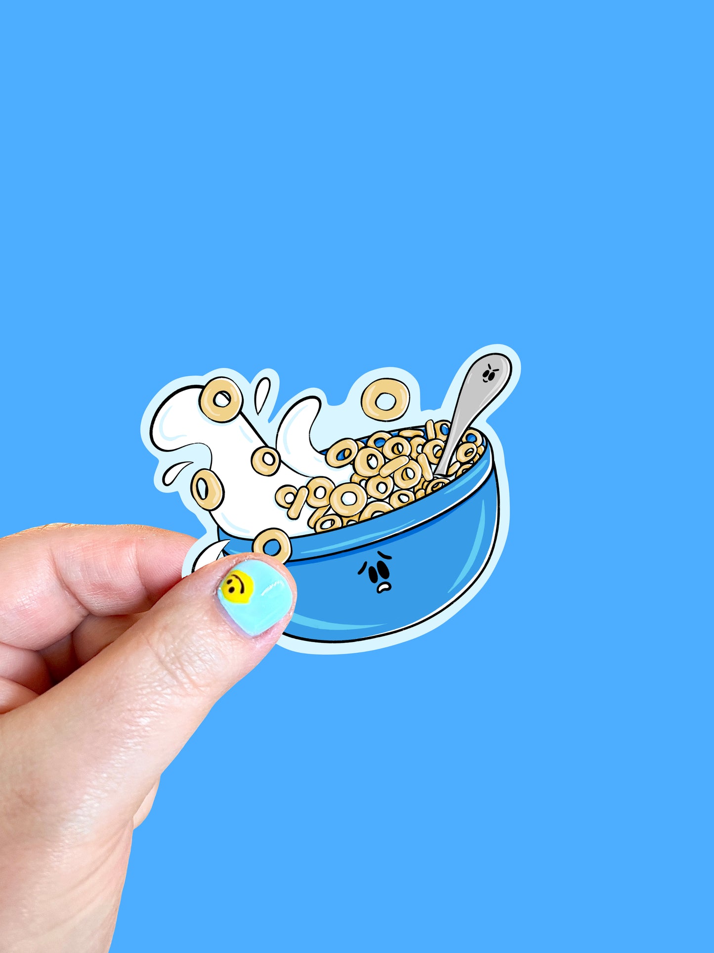 Cereal Vinyl Sticker