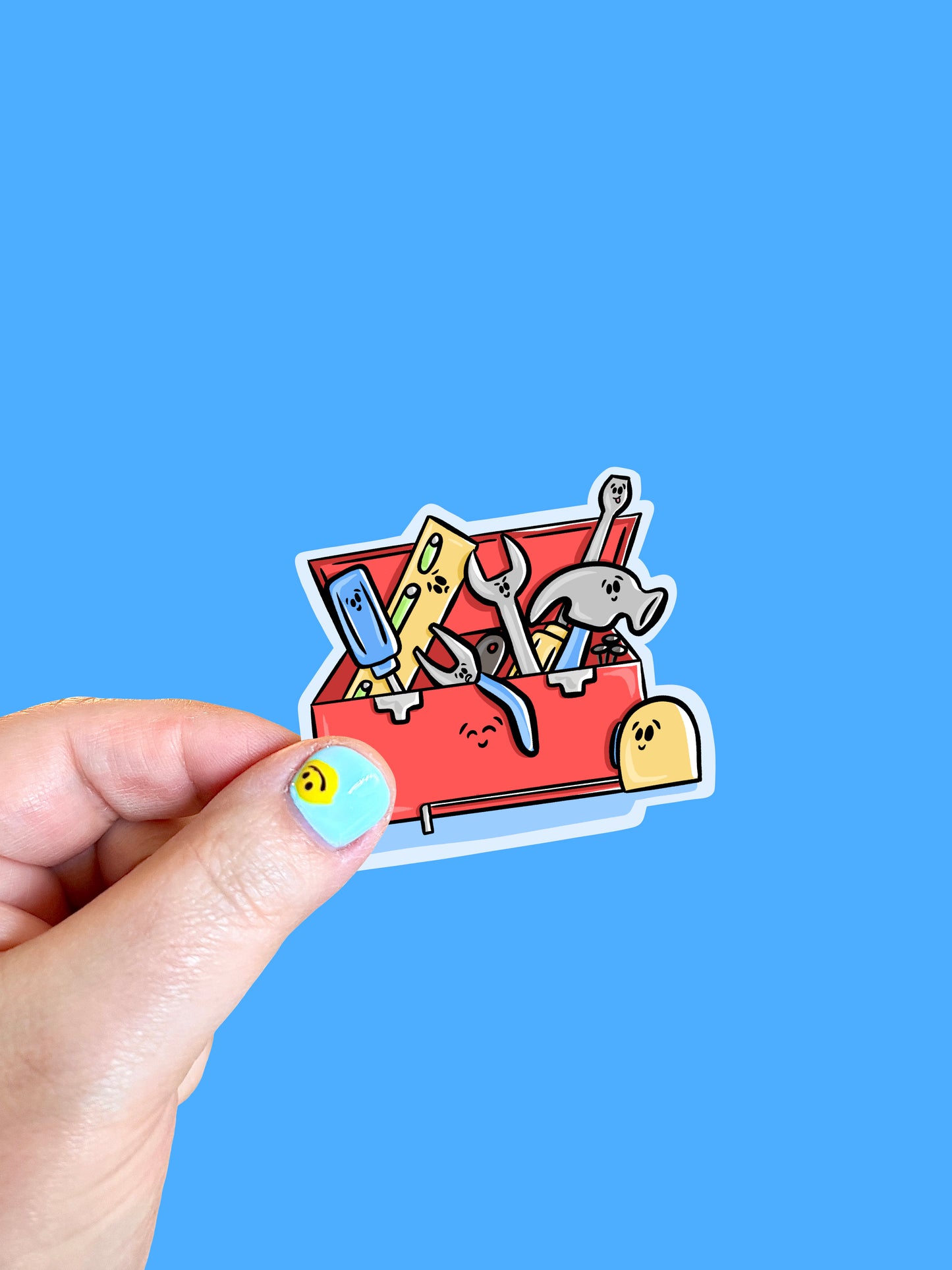 Toolbox Vinyl Sticker
