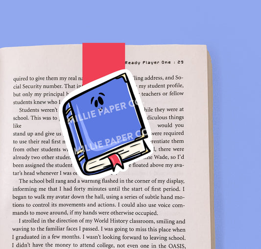 Book Magnetic Bookmark