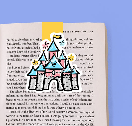 Castle Magnetic Bookmark