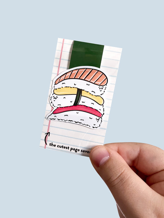 Sushi Stack Magnetic Bookmark