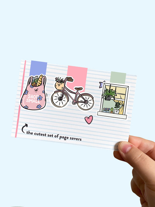Shop Small Magnetic Bookmark Trio