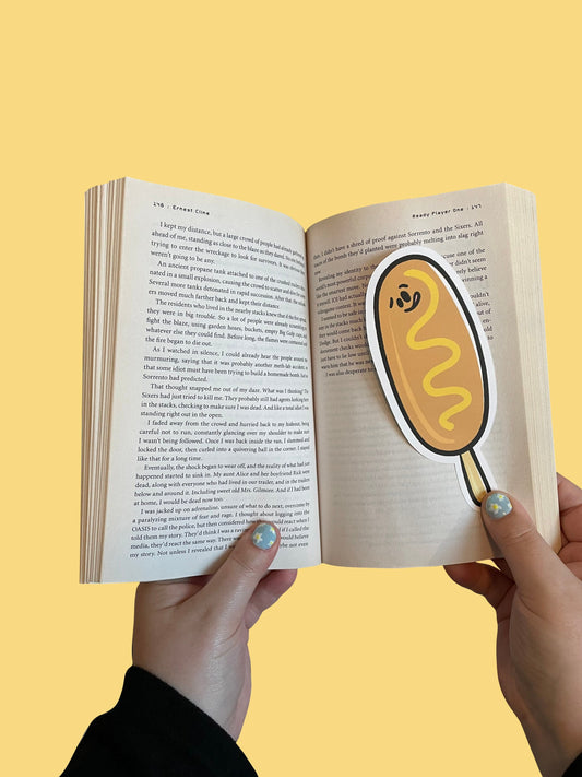 Corn Dog Jumbo Bookmark