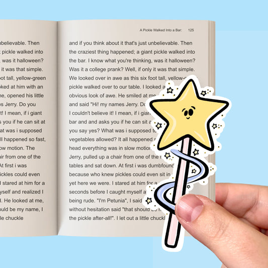 Magic Wand Jumbo Bookmark