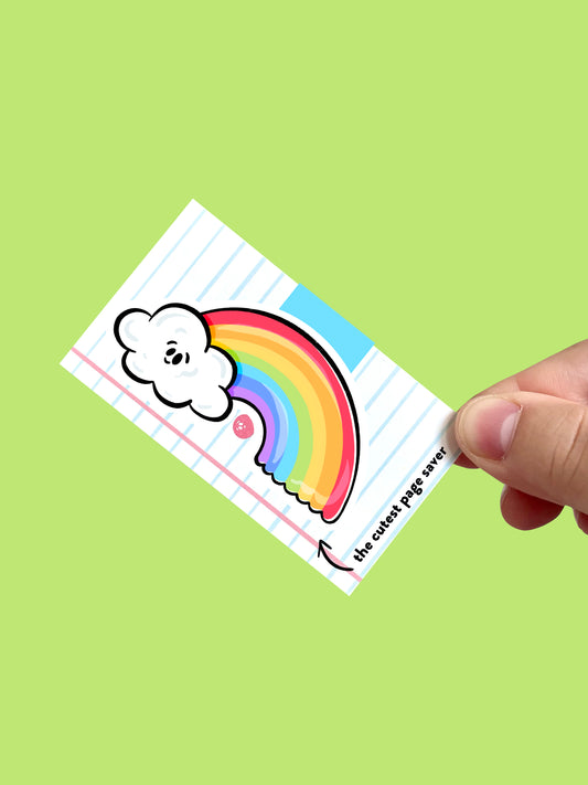 Rainbow Magnetic Bookmark
